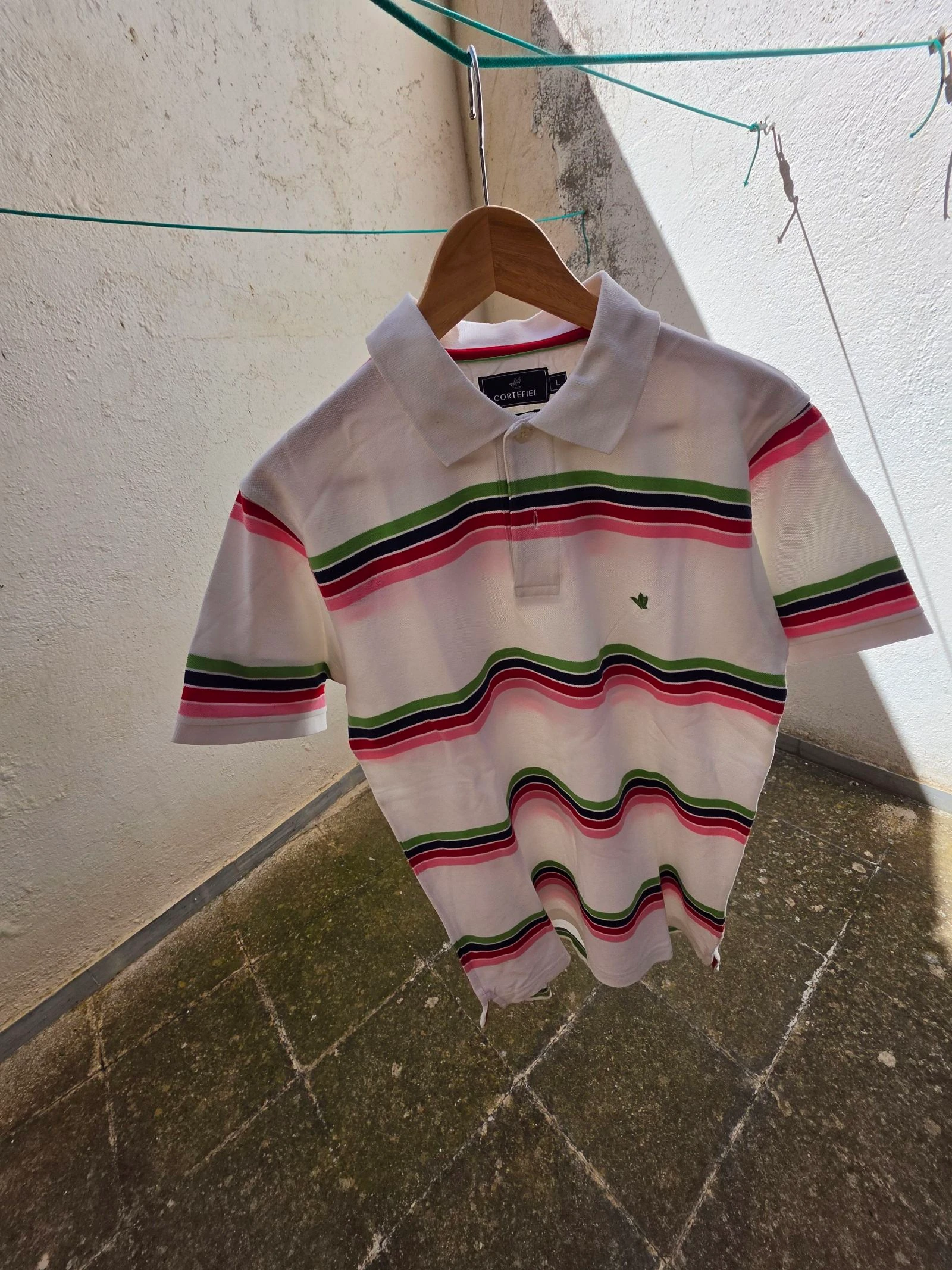 Polo Cortefiel chico Talla L rayas